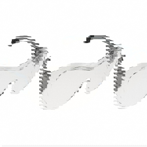 Law Over the Glasses Safety Glasses, Clear Anti-Fog Lens